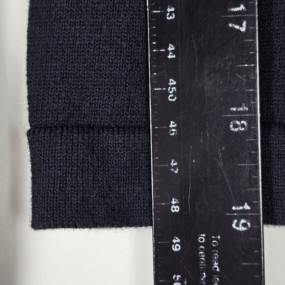 Sourpuss Pink Gothic Skull Womens Medium Long Sleeve Black Cardigan Sweater - Picture 5 of 6